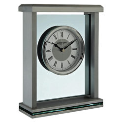 London Clock Company 1922 Mantel Clock Silver